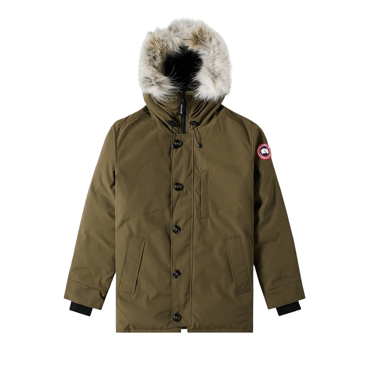 Canada Goose Chateau Parka With Fur "Military Green"