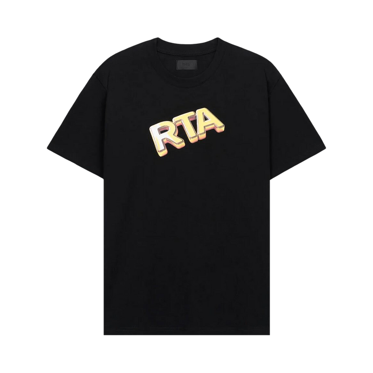 RtA Colin Cash Only T-Shirt "Black"