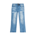RtA Zed Cross Panel Jeans "Blue"
