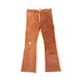 SEKRIT SAINTS Western Flare Pant "Red/White"