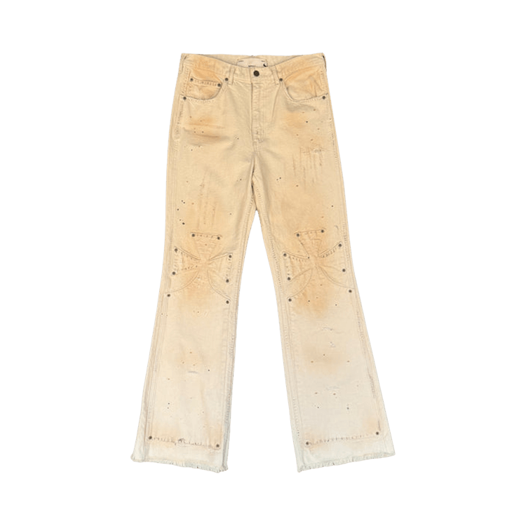 SEKRIT SAINTS Chopper Carpenter Pant "Dirty White"
