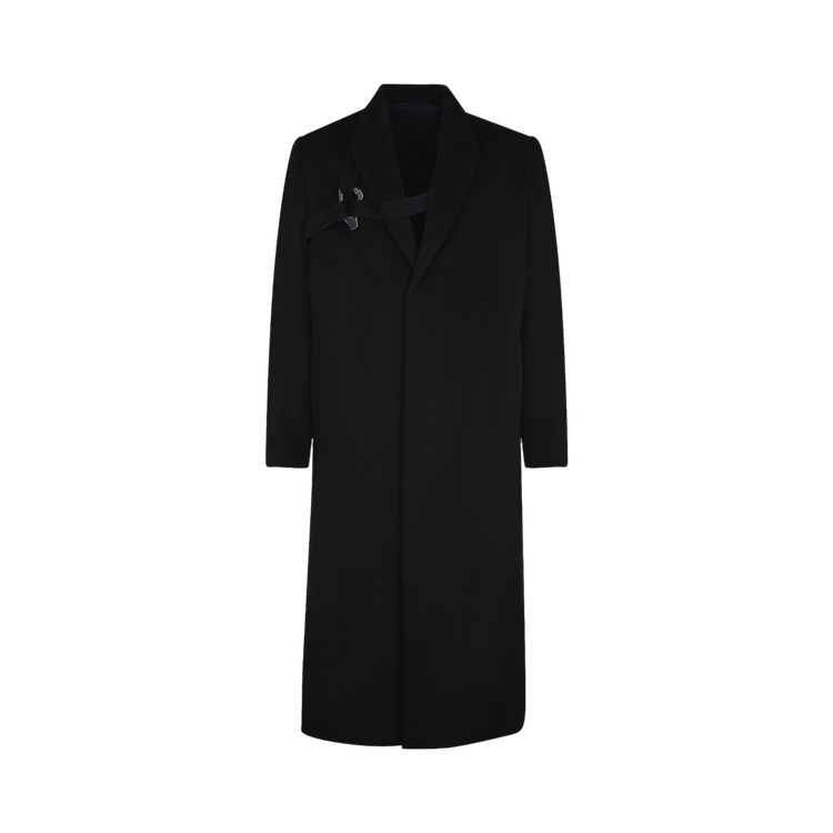 Heliot Emil Titan Wool Coat "Black"