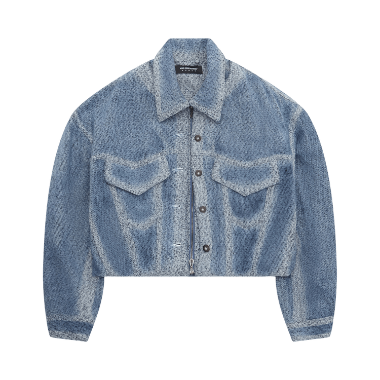 Kiko Kostadinov Centennial Denim Jacket "Indigo/White"