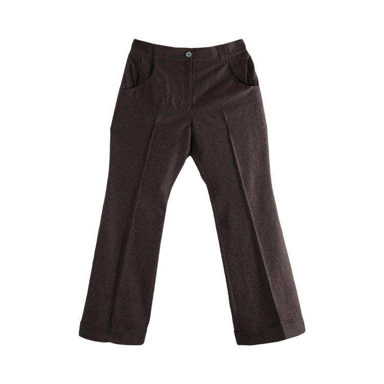 Kiko Kostadinov Tunin Flared Trouser "Dark Elm"
