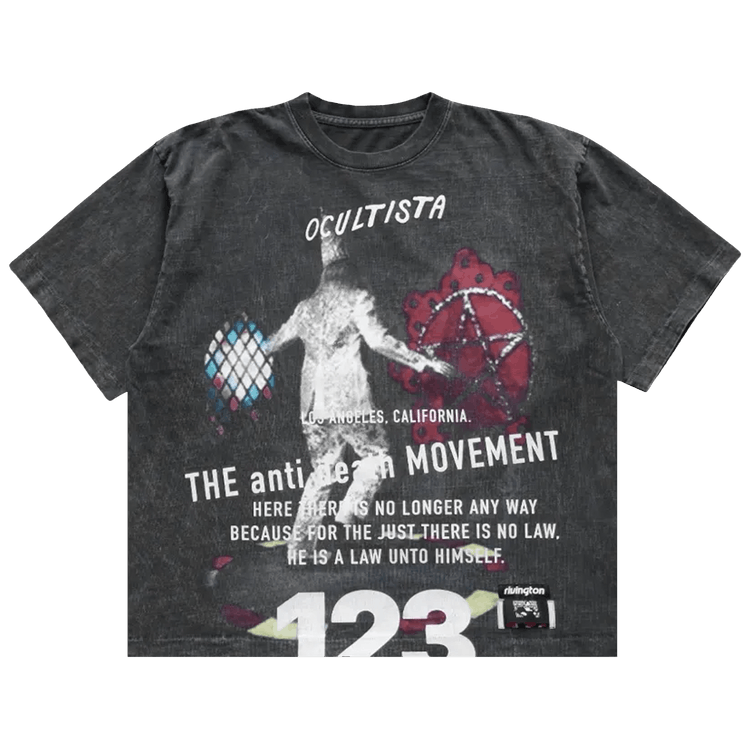 RIVINGTON roi Rebis Theosophic CVA Tee "Mechanic Black"