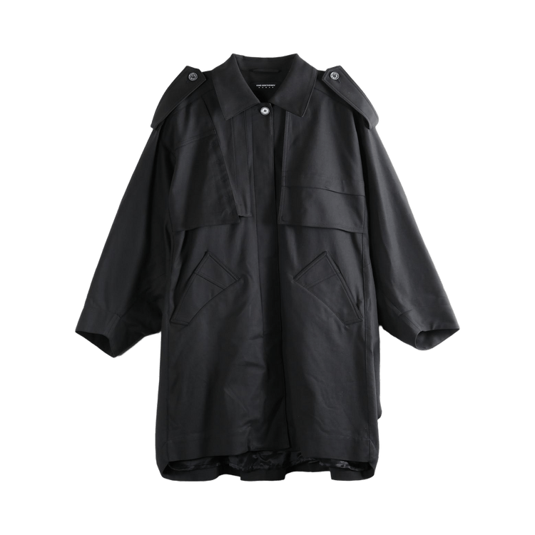 Kiko Kostadinov Statsinger Coat "Washed Anthracite"