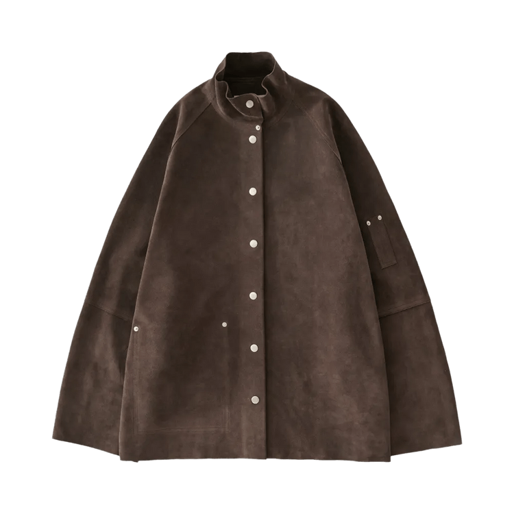 Studio Nicholson Suede Utility Jacket "Grey"