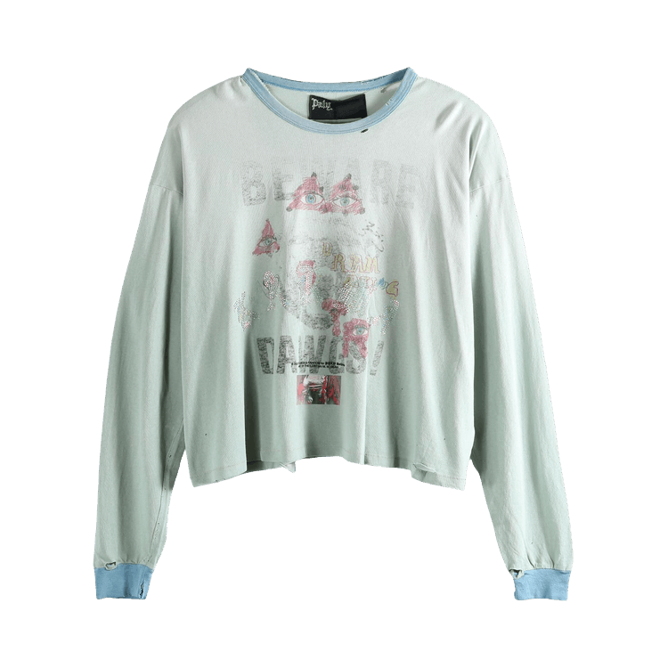Paly Hollywood Mstr Me Tonal Long-Sleeve Tee "Baby Blue"