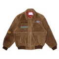 Paly Hollywood Sunset Blvd. Sponsored Suede Jacket "Tan"