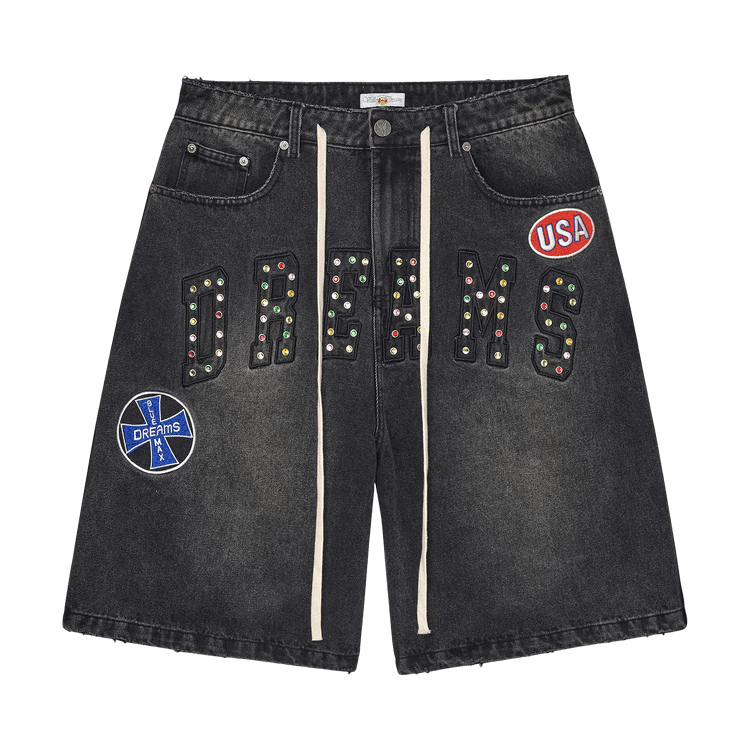 Vale Forever Dream Jorts "Black"