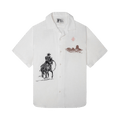One Of These Days Tomorrow Has Already Spoken Camp Shirt "Bone"