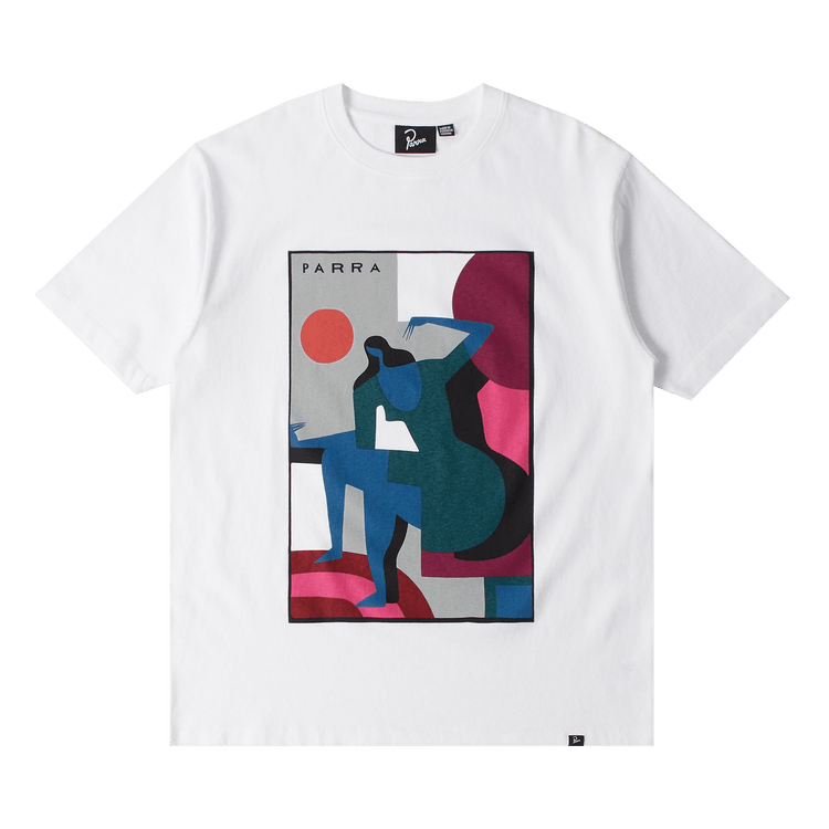 Parra Ball To The Face T-Shirt "White"