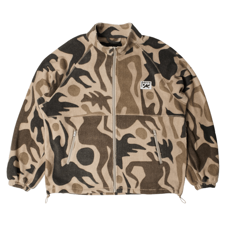 Parra Just Like Heaven Fleece Jacket "Sand"
