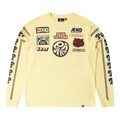 Parra Never Sinister Long-Sleeve T-Shirt "Yellow"