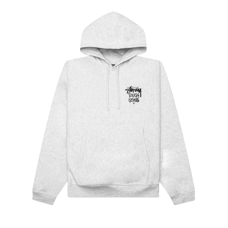 Stussy Tough Gear Hoodie "Ash Heather"