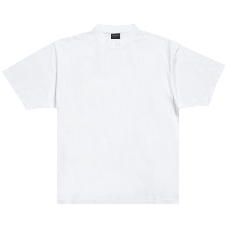 Balenciaga Hand-Drawn T-Shirt "White/Pink"