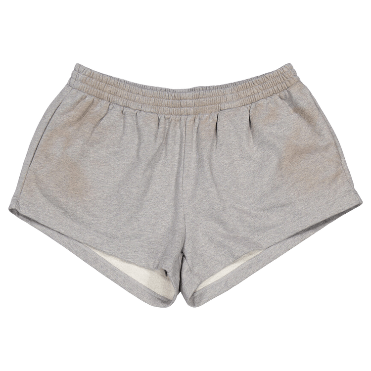 Balenciaga Cotton Shorts "Heather Grey"