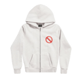 Balenciaga Music Bfrnd Series Zip-Up Hoodie "Off White"