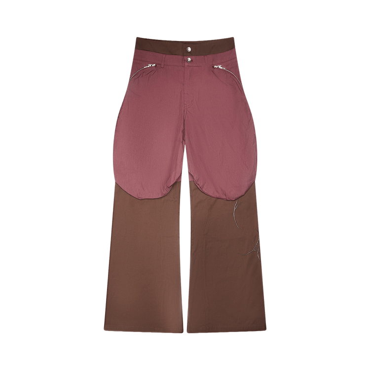 FFFPostalService Bolsu Double Layered Trouser "Brown"