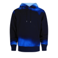 Ferragamo Ombre Leopard Print Hoodie "Blue"