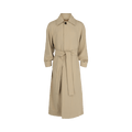 Ferragamo Wool Trench Coat "Nude"
