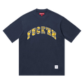 Supreme Fuck Em Plaid Short-Sleeve Top "Navy"