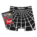 Supreme x Hanes Spider-Man Boxer Briefs (2 Pack) "Black"