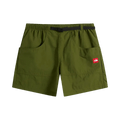 The North Face Red Box Nylon Belted Shorts "Woodland Green"