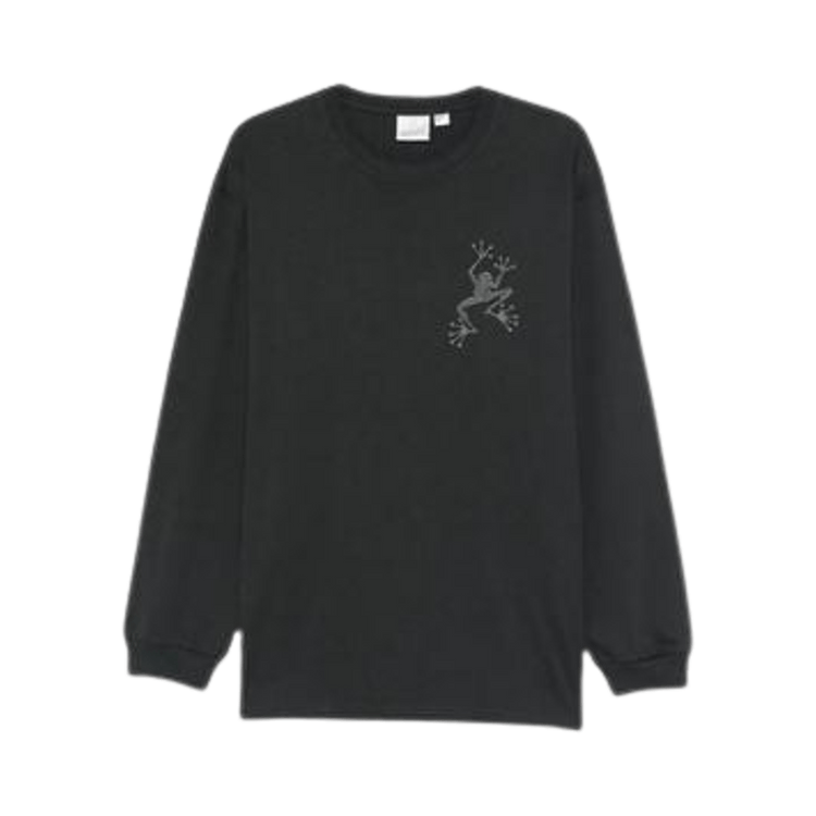 Gramicci Sticky Hands Long-Sleeve Tee "Vintage Black"