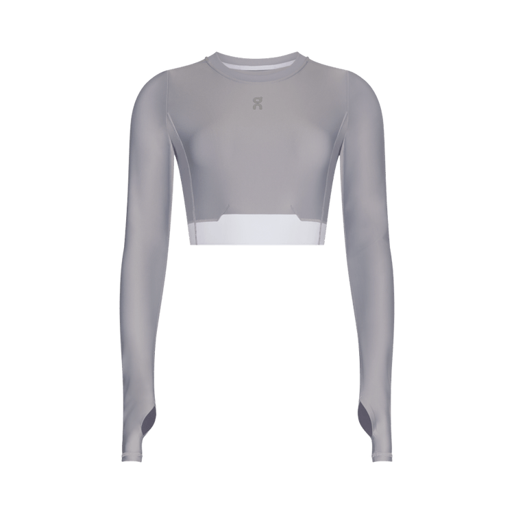ON Train Long-Sleeve Crop "Lilac"