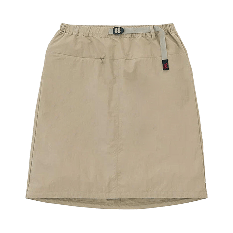 Gramicci Nylon Packable Midi Skirt "Milk Tea"