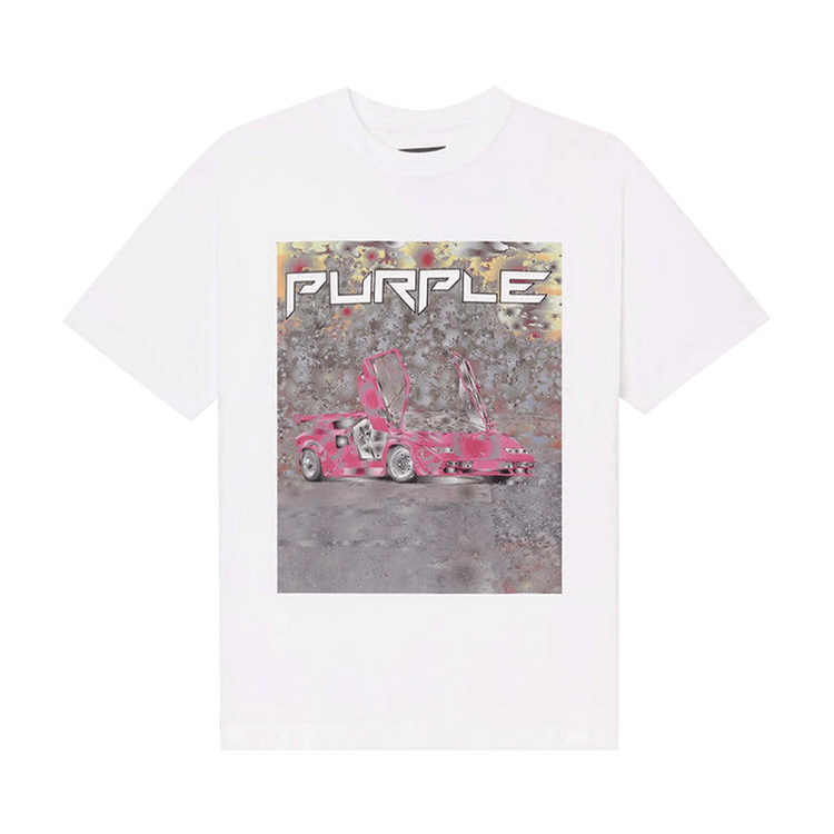 PURPLE BRAND Ditched Tee "White"