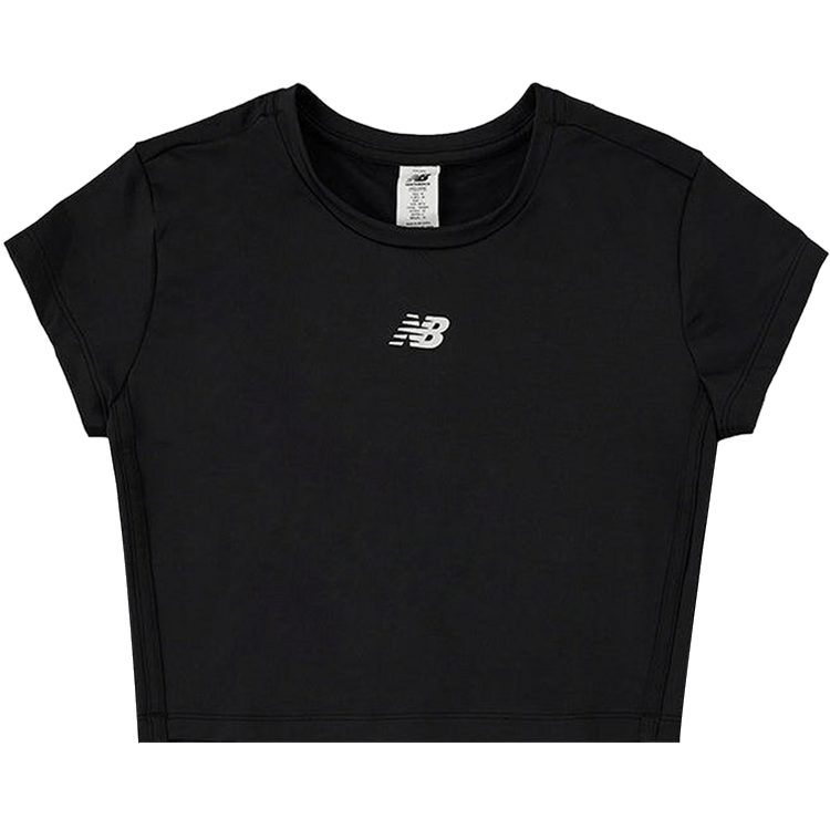New Balance Harmony Fitted T-Shirt "Black"