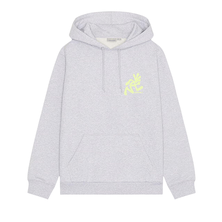 Gramicci Man Hooded Sweatshirt "Heather Grey"