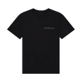 PURPLE BRAND Crystal Blur Tee "Black"