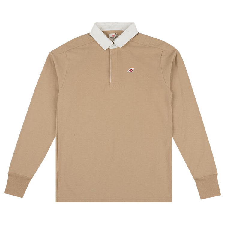 New Balance Made In USA Long-Sleeve Polo "Incense"