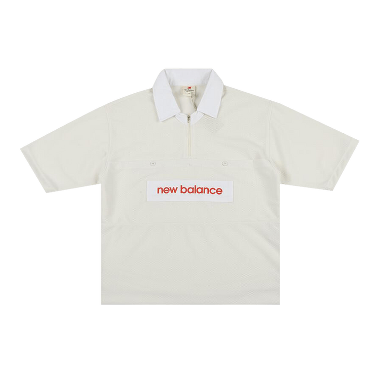 New Balance Made In USA Polo "Sea Salt"