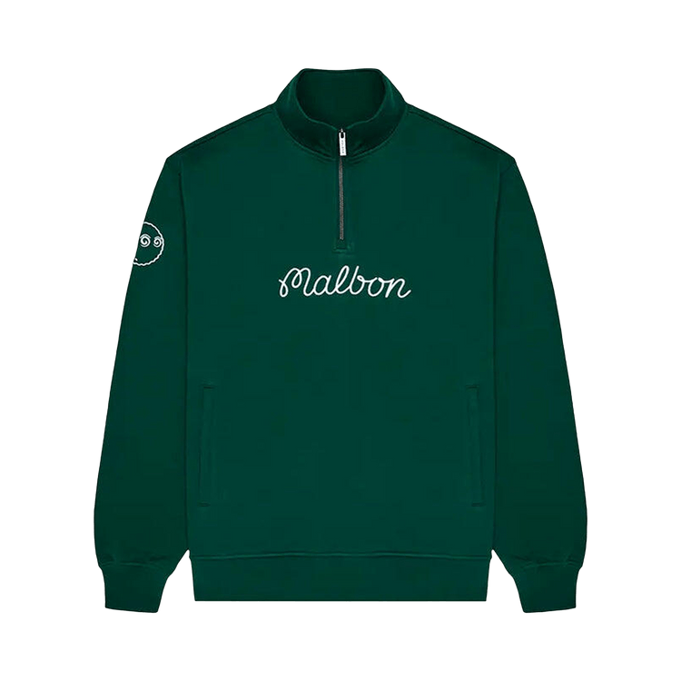 Malbon Collegiate Sweatshirt Unbadged "Forest"