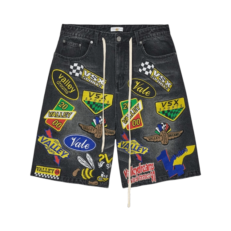 Vale Forever Passport Jorts "Black"