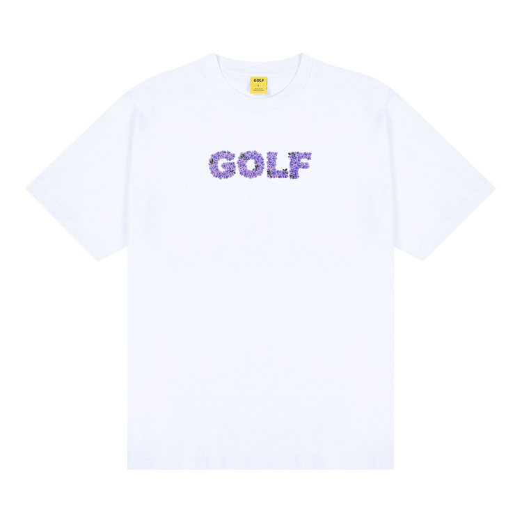 GOLF WANG Pale Bloom Logo Tee "White"