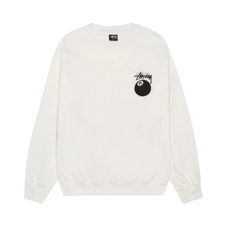 Stussy 8 Ball Pigment Dyed Crew "Natural 2"