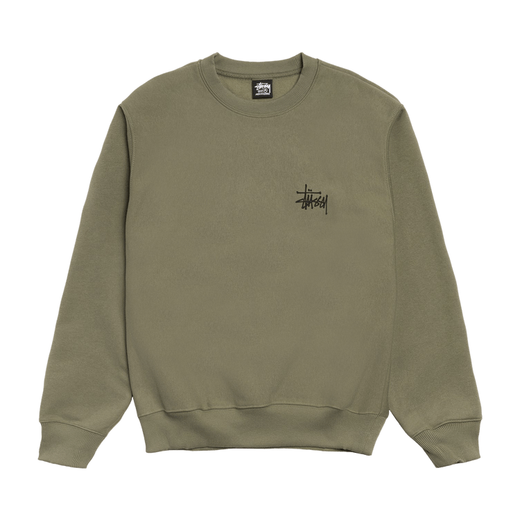 Stussy Basic Crew "Olive"