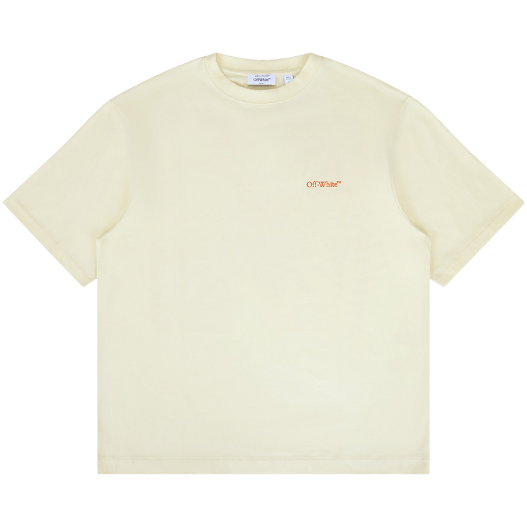 Off-White Tape Arrow Fit Tee "Vanilla Ice"