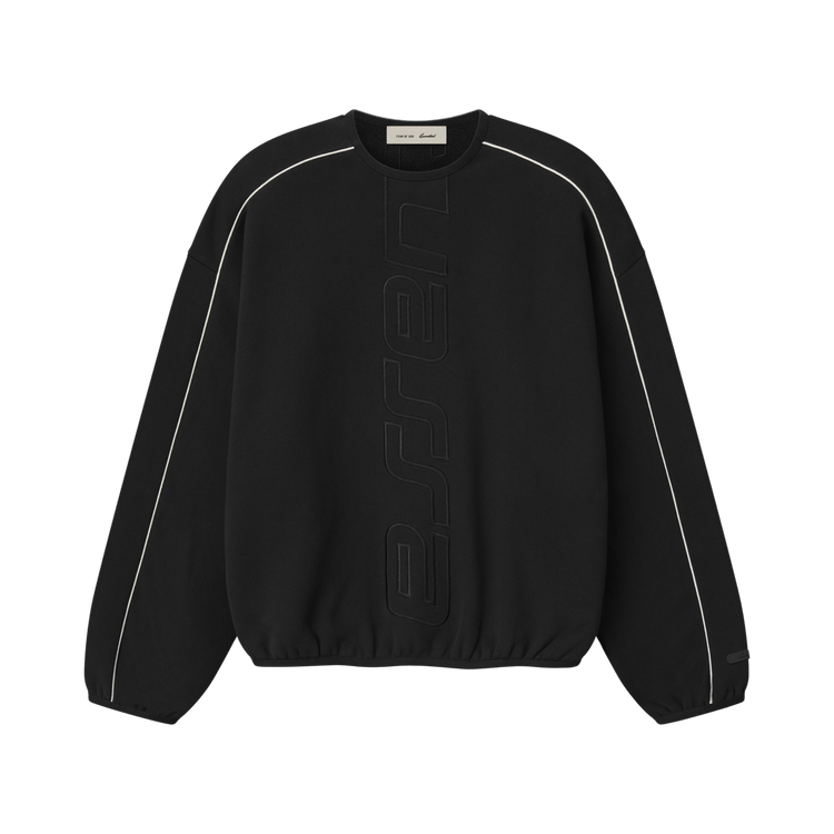 Fear of God Essentials Active Trace Modern Crewneck Sweatshirt "Vintage Black"