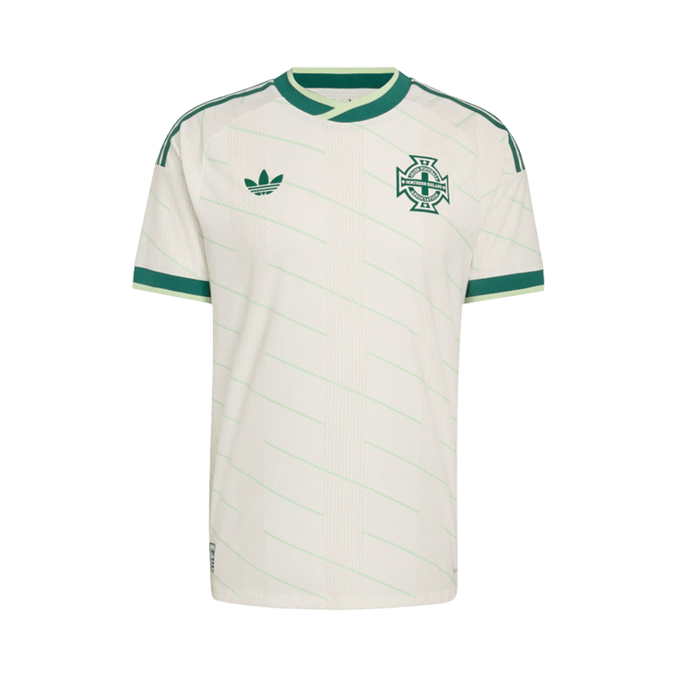 Adidas Northern Ireland 26 Away Authentic Jersey "Cloud White/Tech Forest"