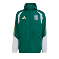 Adidas Italy 26 Tiro Allweather Jacket "Collegiate Green"