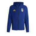 Adidas Italy Tiro Travel Full Zip Windbreaker "Victory Blue"