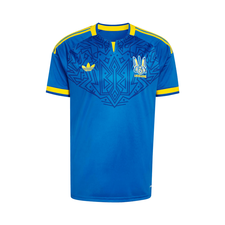 Adidas Ukraine 26 Away Jersey "Glow Blue"