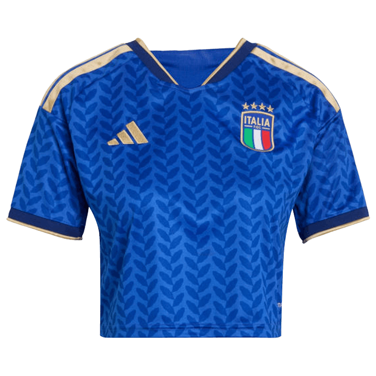 Adidas Italy 26 Home Cropped Jersey "Bold Blue"