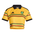 Adidas Jamaica 26 x Bob Marley Home Cropped Jersey "Bold Gold"